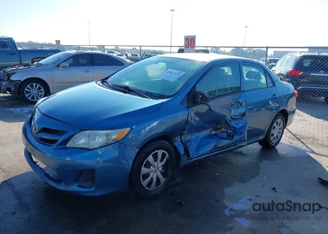 2013 Toyota Corolla L from USA, damaged, VIN 5YFBU4EE3DP214808